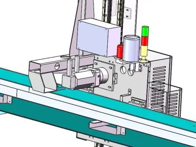 50KG truss manipulator 3D model