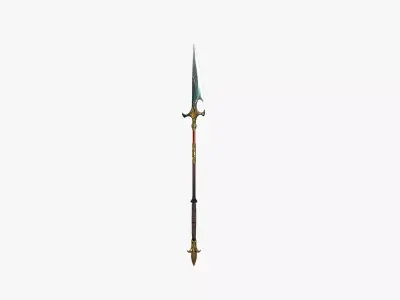 Spear 04 Low-poly 3D model purchase