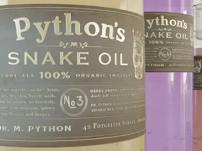 Apothecary Vintage Bottles 3D model