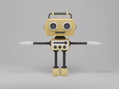 Robot 3D model 70