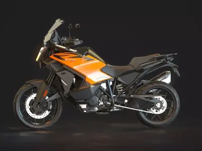 Base model KTM1390 Super Adventure 2026 3D model