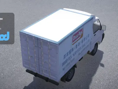 Hk Truck 001 3D model