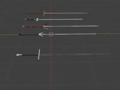 Swords Free 3D model