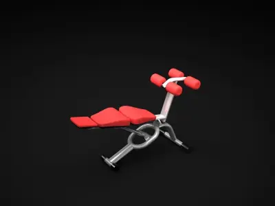 ABD Crunch Machine 3D model