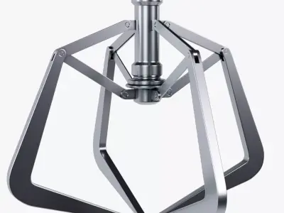 Metal Claw 32 with RIG 3D model