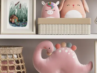Kids Room Decor 134 3D model