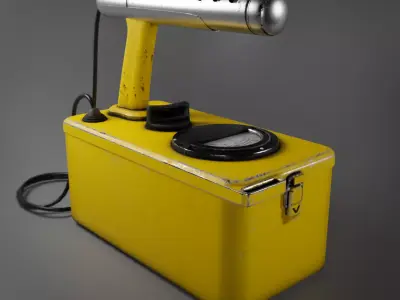 Geiger Counter  3D model