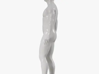  Male mannequin pose 3 PBR 