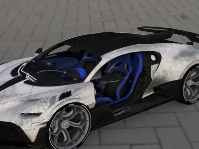 Bugatti Divo 3D model