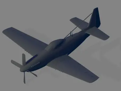 P-51H-5-NA 3D model
