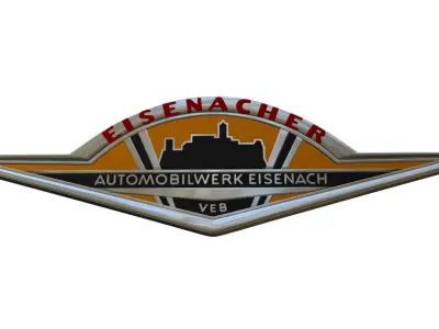 wartburg logo 3D model by 3dlogoman