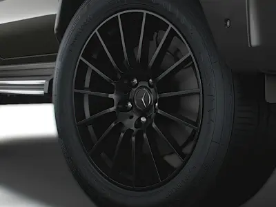 Mercedes-Benz G Line Stronger Than Time 2021 wheel 3D model