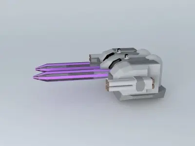 LRT15V2 Laser-missile turret. Free 3D model