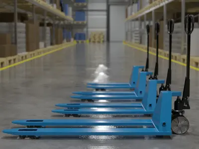Warehouse Equipment Pack 3D model