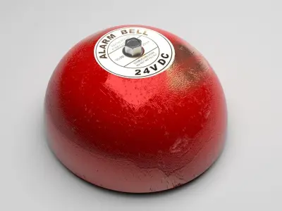 Fire Alarm Bell 3D model