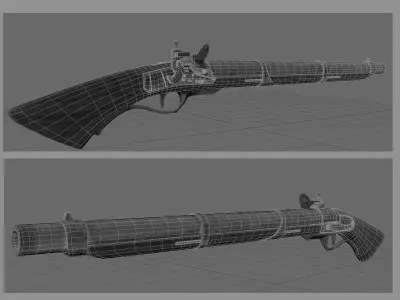 firelock 3D model