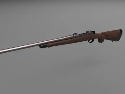 World War 2 Remington Rifle 3D model