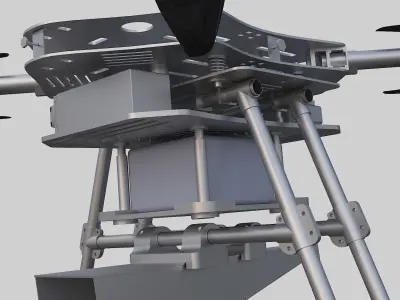unmanned aerial vehicle 3D model