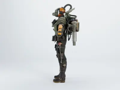 FALLOUT SUIT 3D model