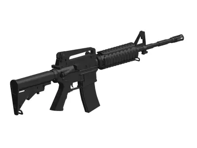 M4 carbine 3D model shop