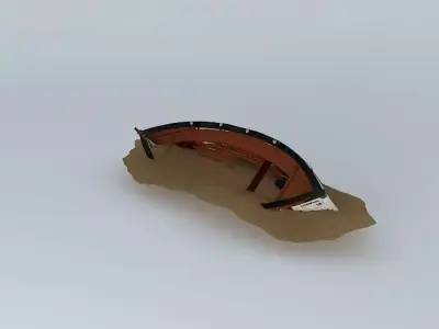 TITANIC LifeBoat 16 Floundered 1912 Free 3D model