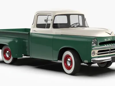 Dodge D100 1957 3D model