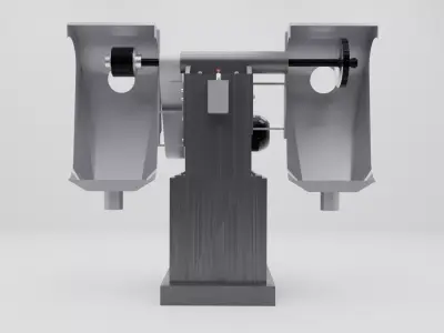 Outsole Grinder Machine 3D model