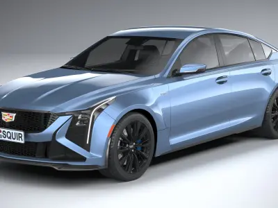 Cadillac CT5-V Blackwing 2025 3D model purchase