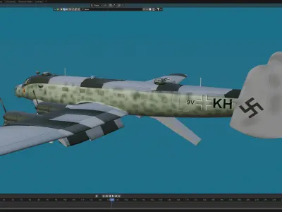 Ju-290 Free 3D model