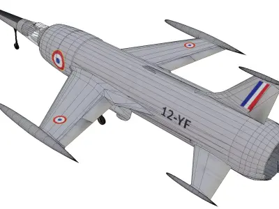 Leduc 022 Low-poly 3D model