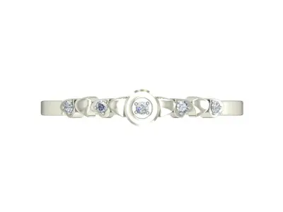 Wedding Ring  3D print model 128