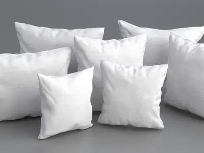 Solid Pillow Set 3D model purchase