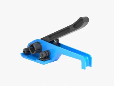 Strap Tensioner Low-poly 3D model
