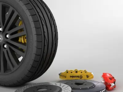 wheel Opel Insignia 3D model