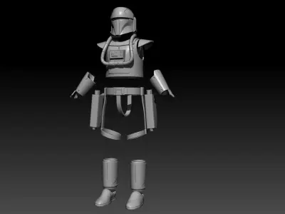 Fenn Rau Armor One12 Scale 3d files 3D print model