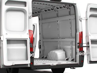 RAM Promaster Van L4H2 HQ Interior 2023 3D model