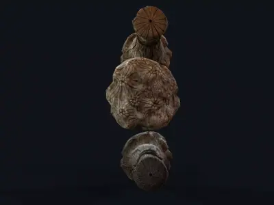 Cyclops Giant Club Low-poly 3D model