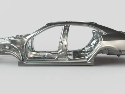Car Frame 3D model purchase