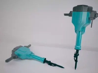 Jack Hammer 3D model purchase