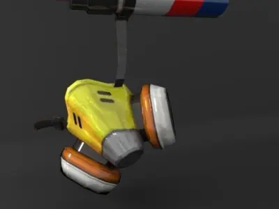 The Mask Charm Low-poly 3D model