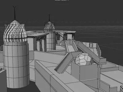 Elmamalek game map 3D model
