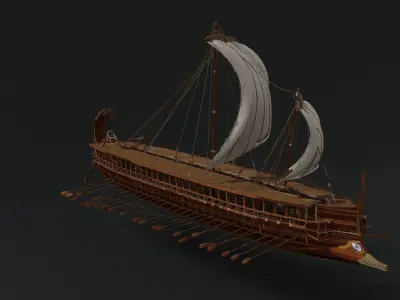 Sailboat 3D model order