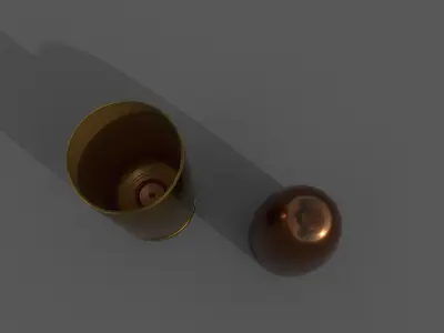 Ammo boxes and cartridges 9x19 mm Collection  3D Model Pack