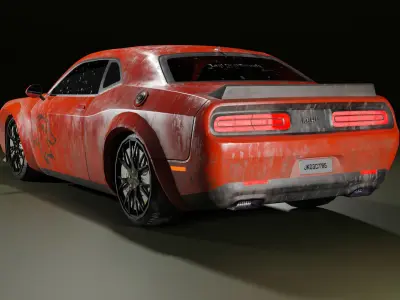 Dodge Jailbreaker Car Low-poly 3D model