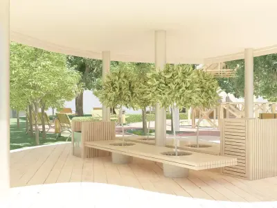 City Park Design 3D model