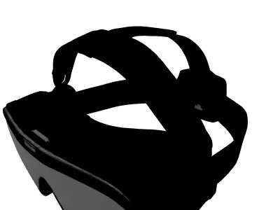 VR Headset Modern Design 3D model