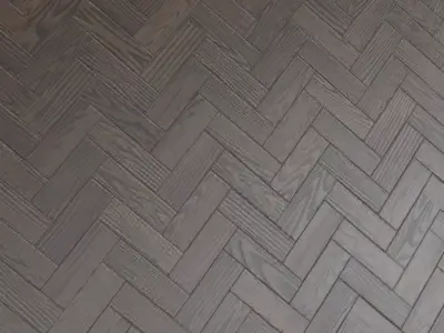 Antique High-Gloss Parquet Floor PBR Seamless Texture 11