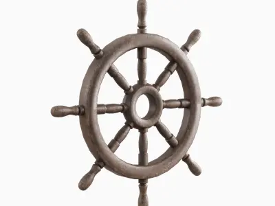 Vessel Wheel 04 3D model