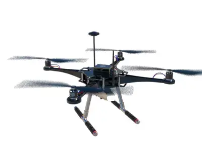 drone 3D model 3