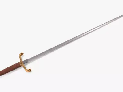Long Sword 3D model purchase